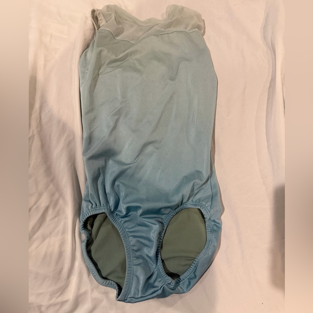 Second Skin Dancewear Ombré Blue Leotard